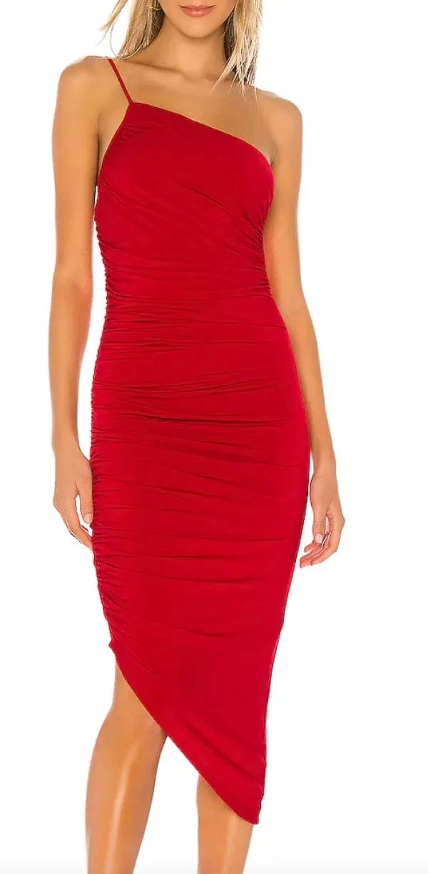 Lovers and Friends Milwood Midi Dress Red Size 10 photo 2