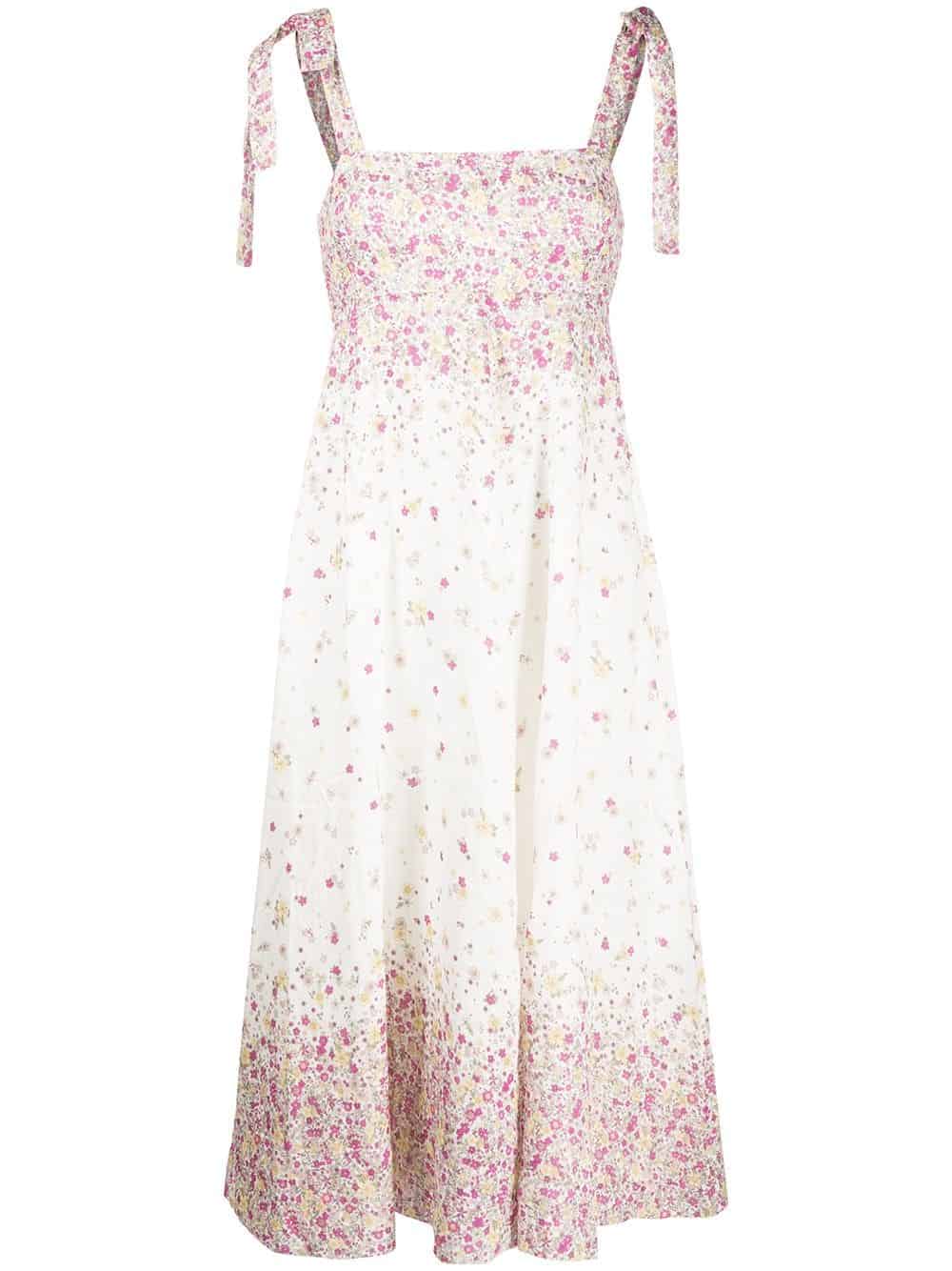 Zimmermann Carnaby Floral Linen Midi Dress photo 6