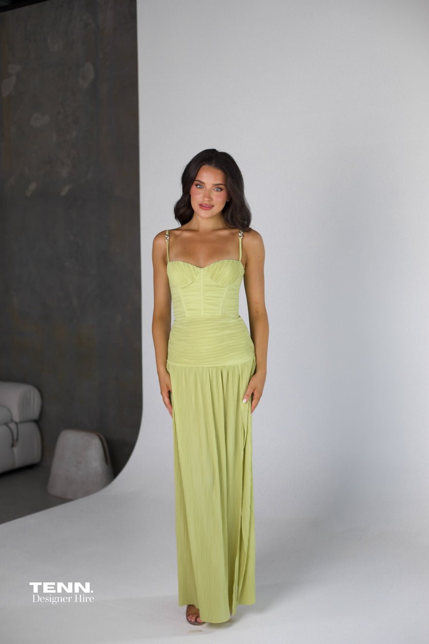 Manning Cartell Double Time Pleat Dress - Pistachio photo 2