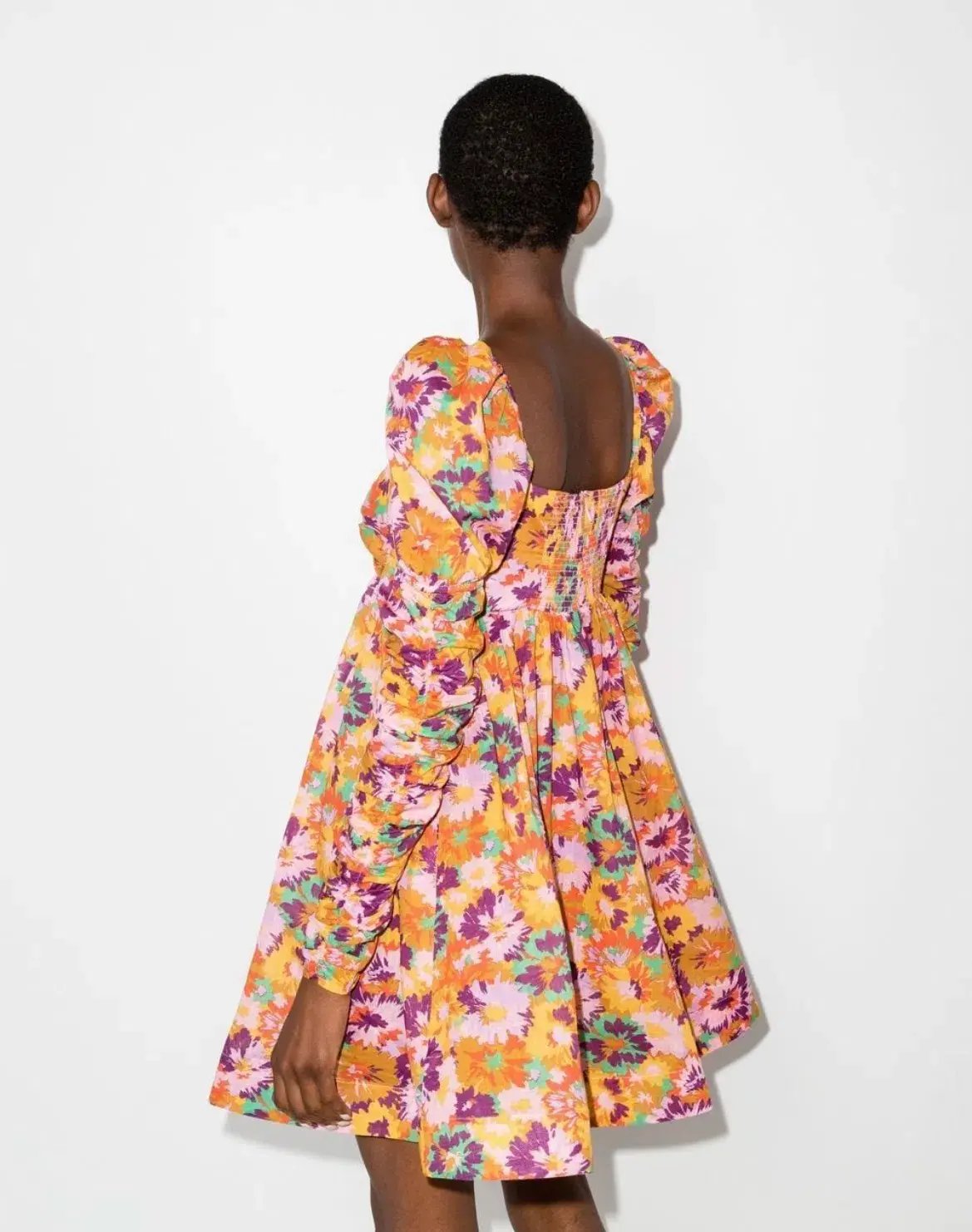 Zimmermann Violet Twist Floral Mini Dress Floral Size 4/ Au 16 photo 2