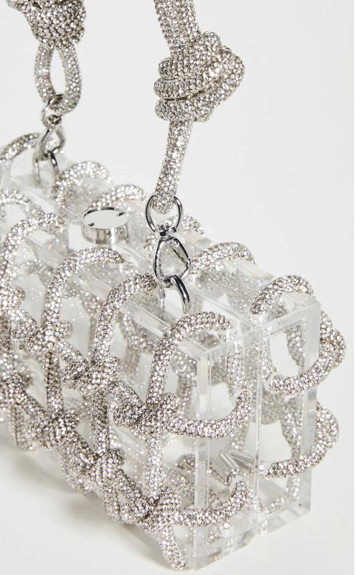 Cult Gaia Bess Shoulder Bag Silver photo 3