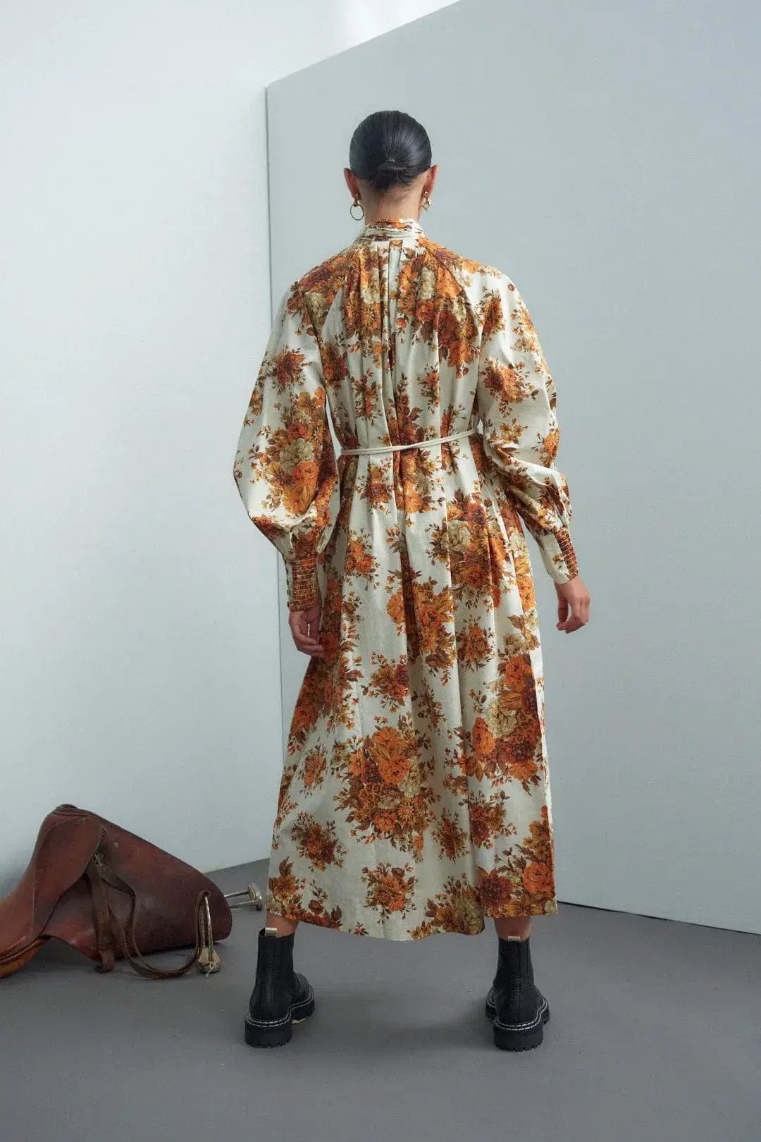 Alemais Derby Shirtdress Floral Size 10 photo 3