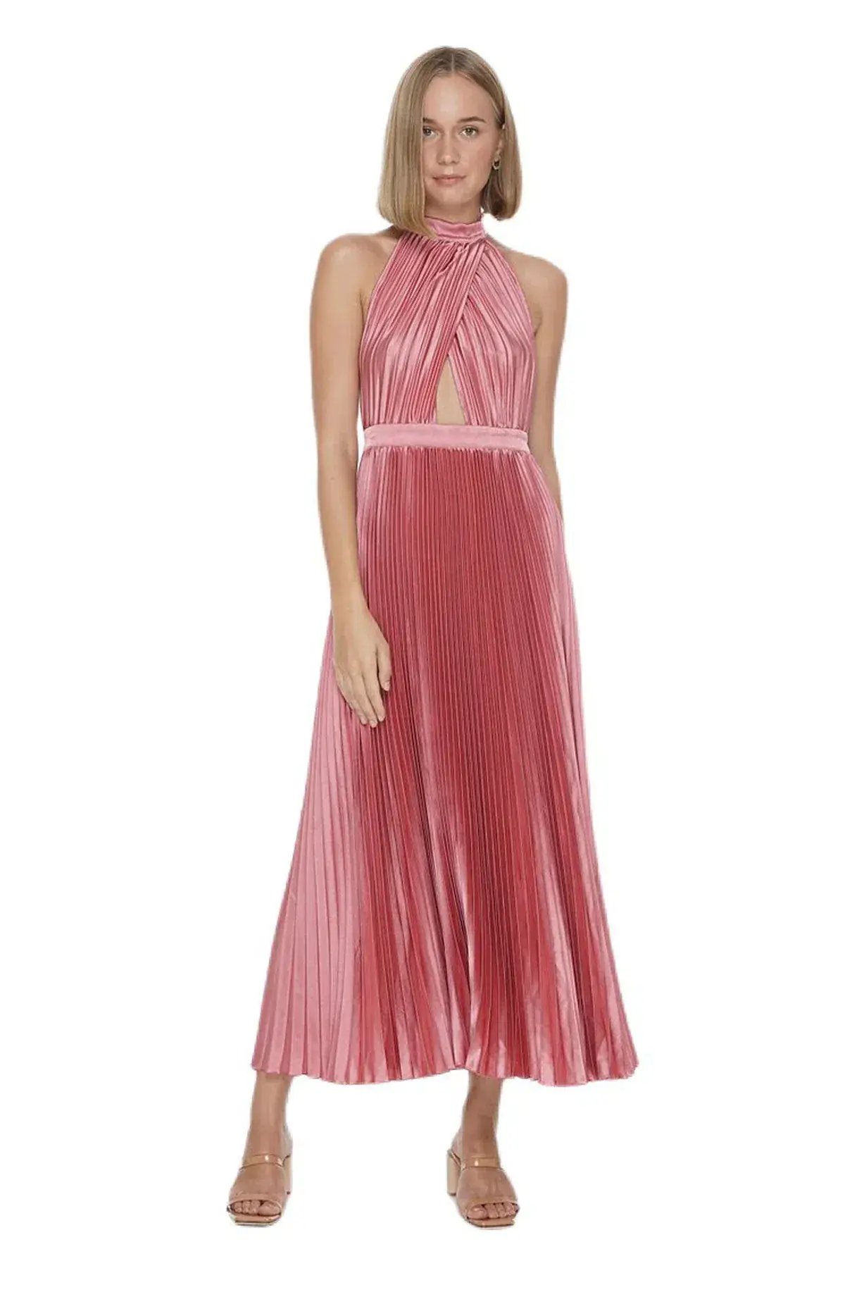 L'idée Woman Renaissance Gown Pink Size 8 photo 3