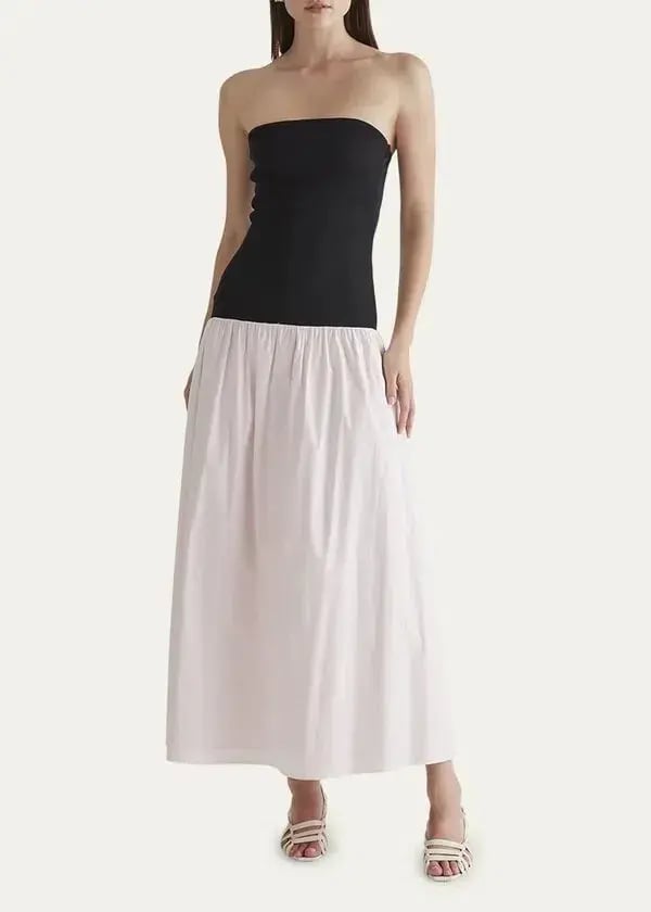 ANNA QUAN Amyra Strapless Dress Peony Pink 6 photo 8