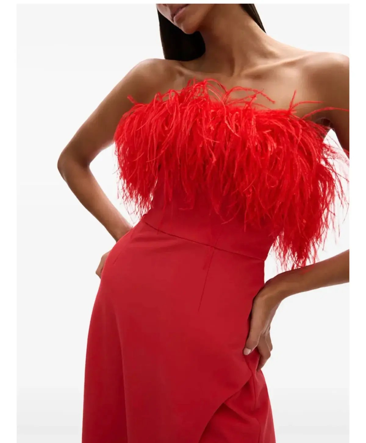 Rachel Gilbert Link Maxi Gown Red Size 1 / AU 8 photo 4