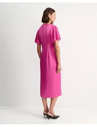 SPORTSCRAFT HARLOW RUFFLE MIDI DRESS SIZE 12/M photo 4