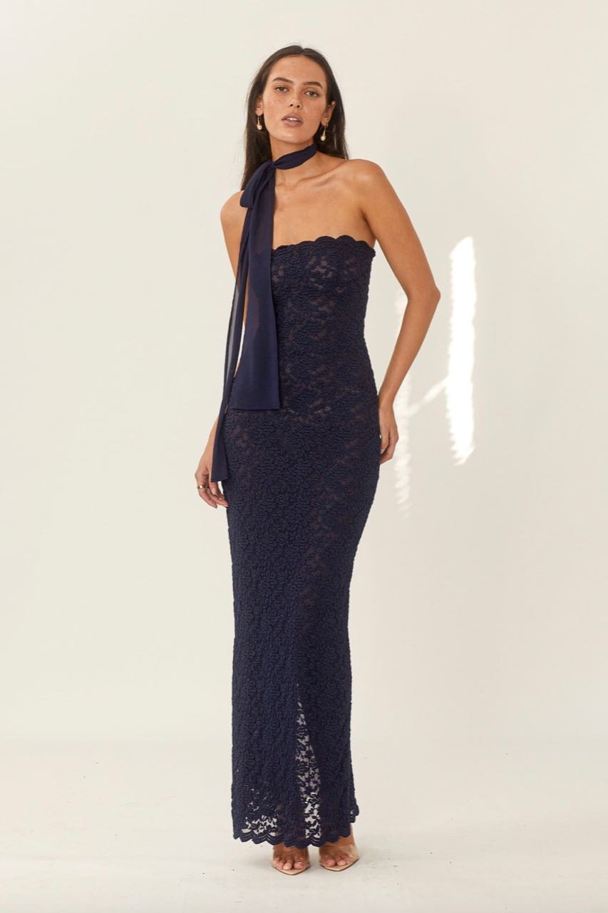 Arcina Ori Meredith Dress - Navy photo 3