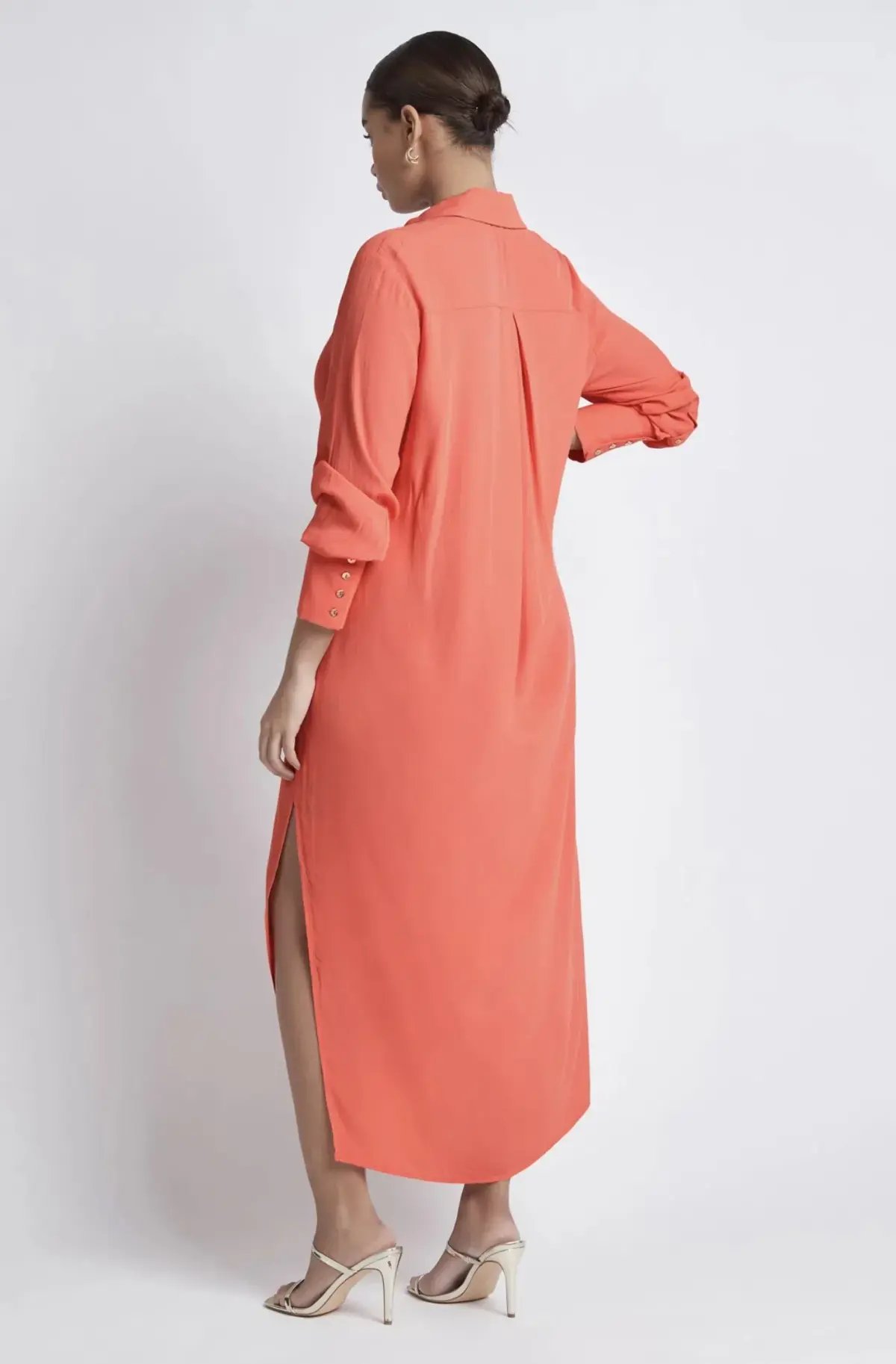 Sheike Paradiso Dress Orange Size 16 photo 3
