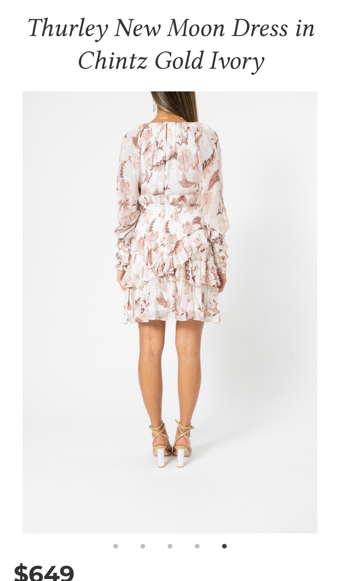 Thurley New Moon Dress Blush 8 photo 3