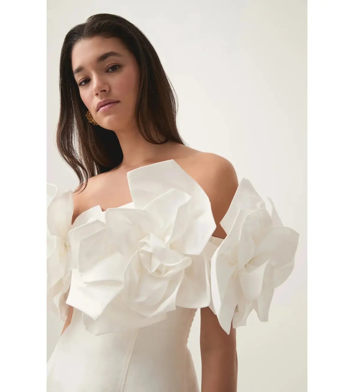 Aje Etta Mini Dress Ivory Size AU 12 photo 4