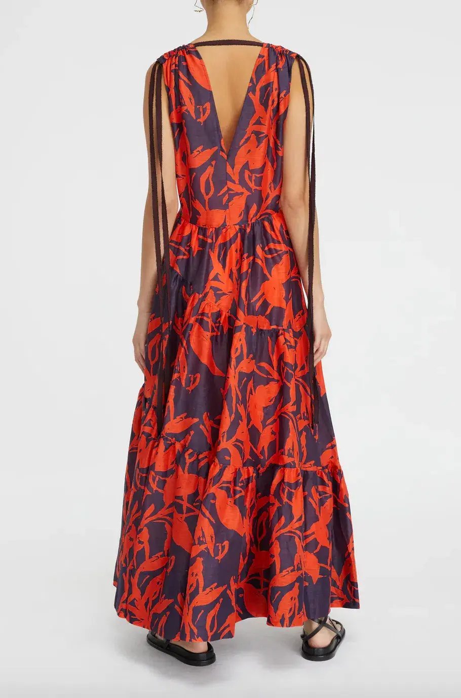 Lee Mathews Nellie Dress Red Size AU 6 photo 2