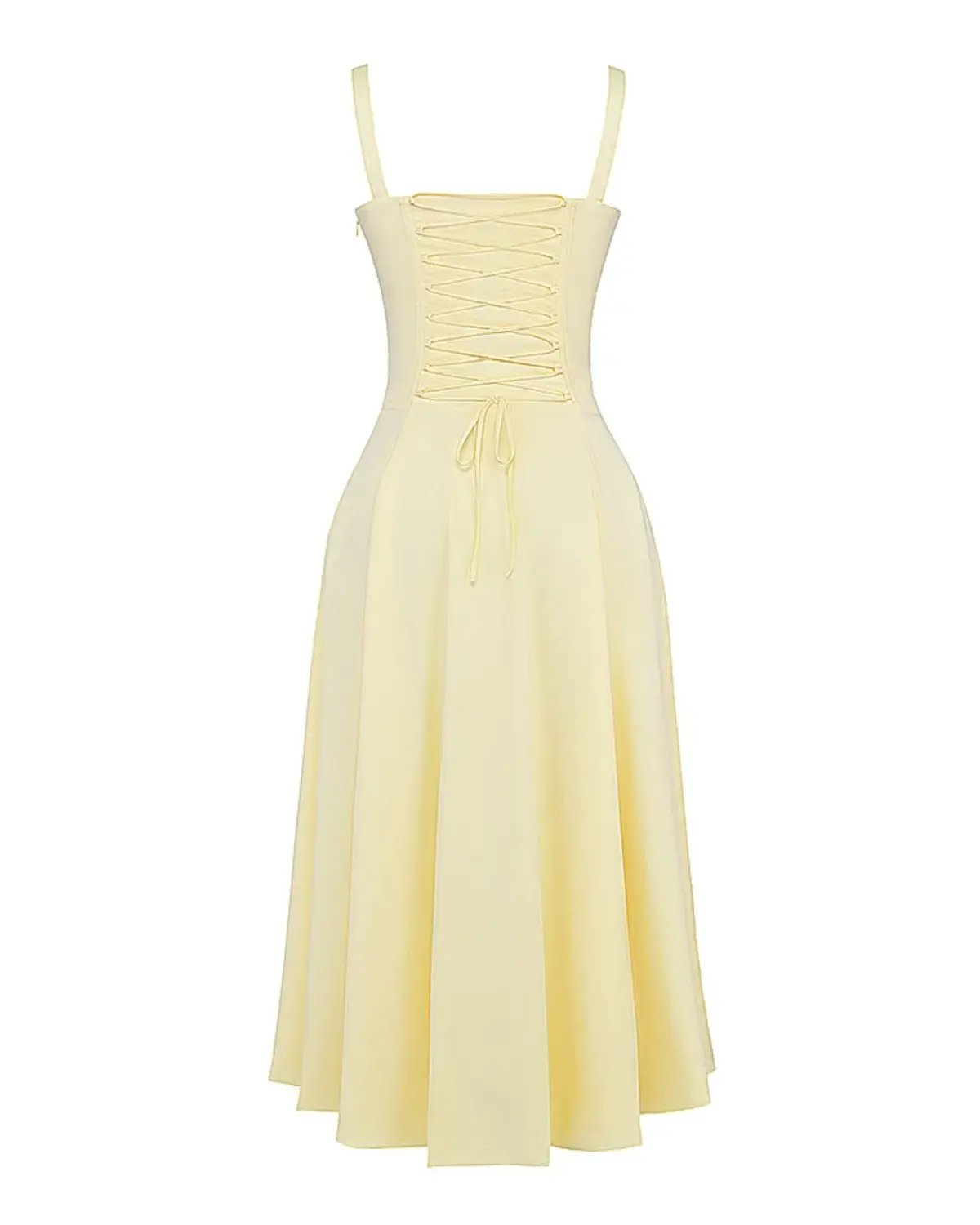 House Of CB Carmen Bustier Sundress Buttercup Size AU 12 photo 6