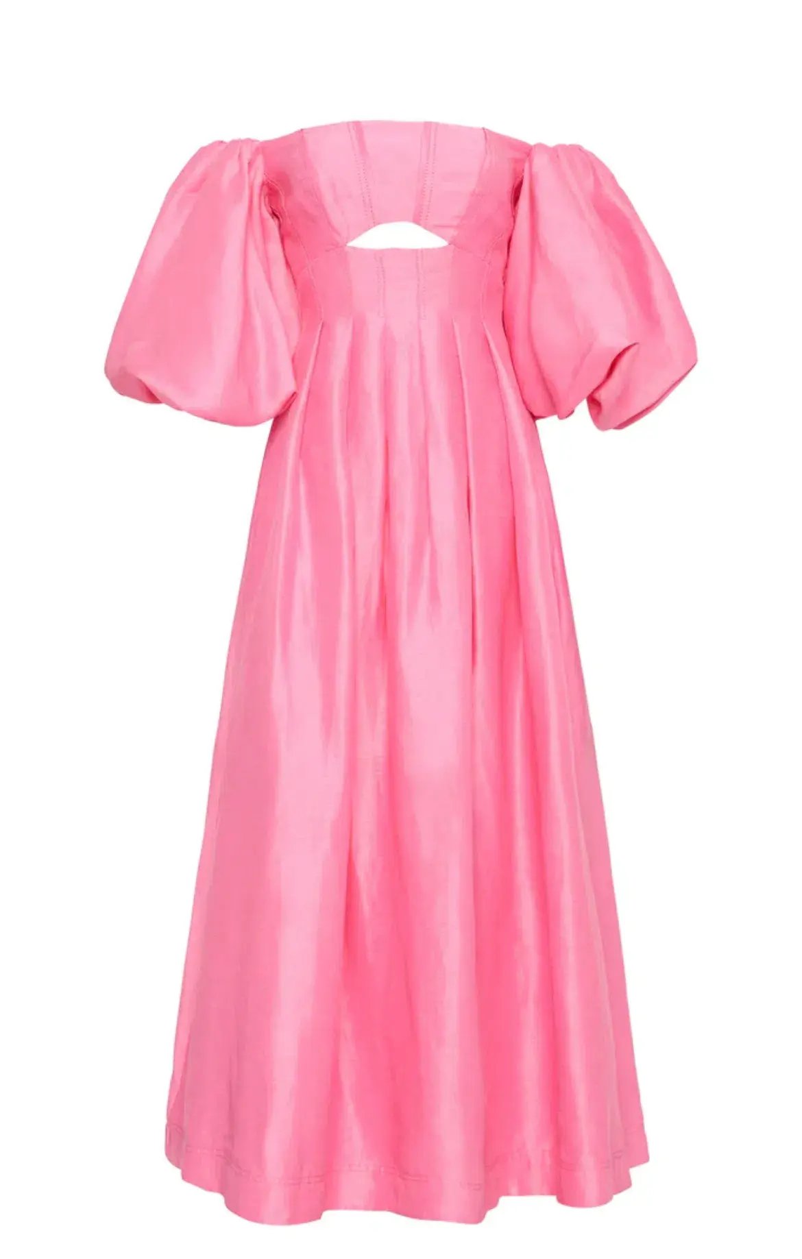 Aje Eugenia Off Shoulder Midi Dress Pink Size AU 12 photo 5