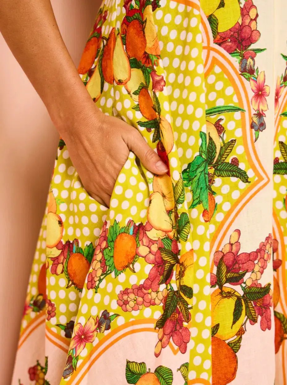 Alemais Lemonis Sundress Multi Size 8 photo 4
