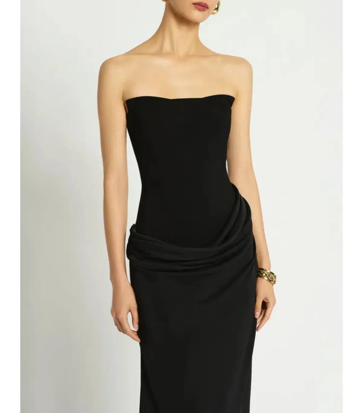 Sass & Bide Kahlo Maxi Column Black Dress AU 8 photo 3