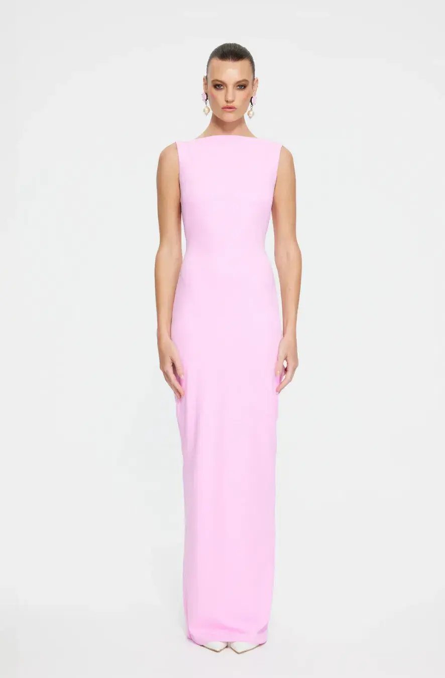 Effie Kats Verona Gown - taffy pink size 8 photo 2