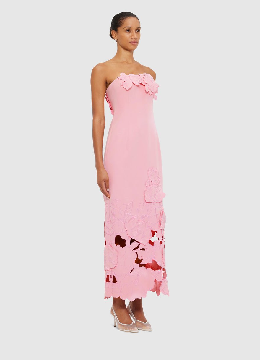 Leo Lin Rayna Midi Dress - Pink photo 2