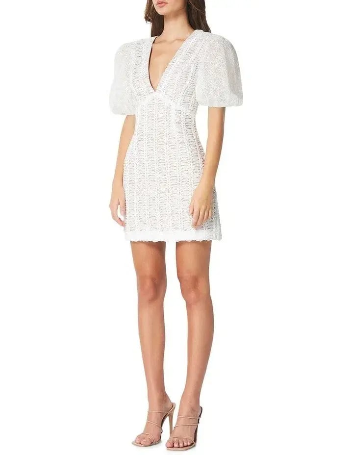 Elliatt Sundown Dress Ivory White Size AU 10 photo 2