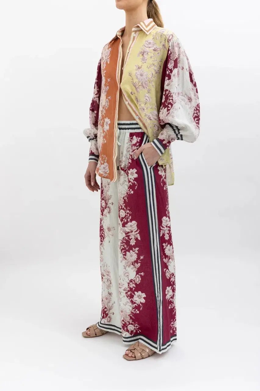 Alemais Marlow Shirt and Pant Set Floral Size AU 10 photo 7