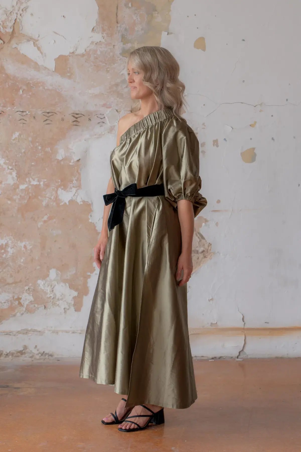 ARTCLUB Aster Dress Sage Size 8 photo 5