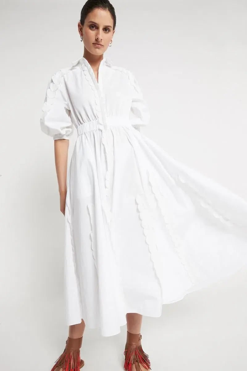 Sass and Bide Heaven Knows Dress White Size 8 photo 3
