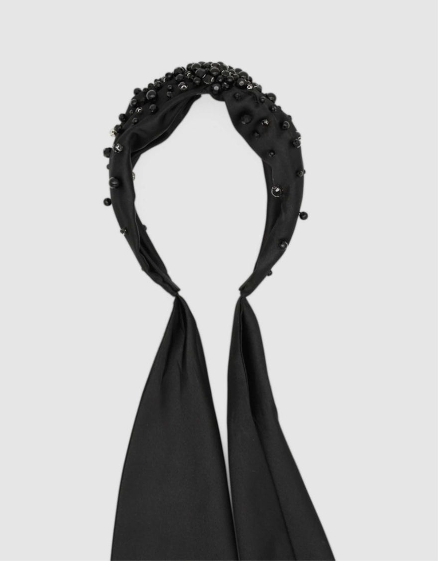 Morgan & Taylor Callie Fascinator, Black photo 3