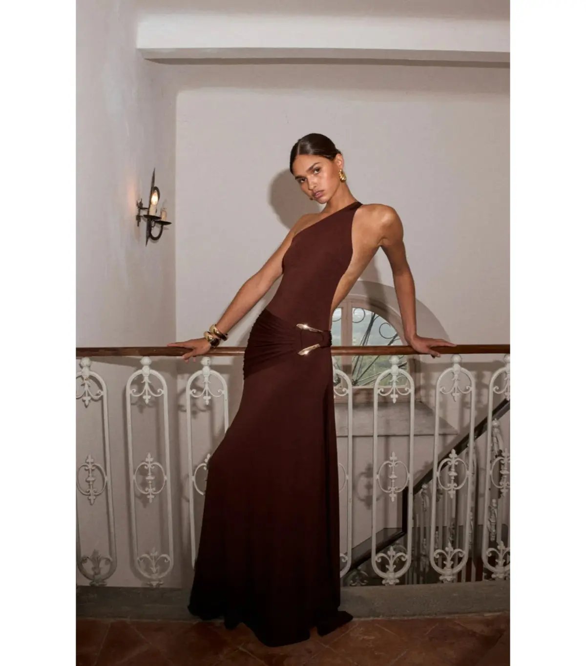 Ance Gria Gaia Maxi Gown Brown Size XS / AU 6 photo 3