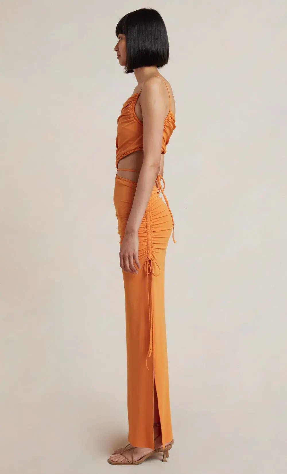 Bec & Bridge Dilkon Maxi Dress Orange Size 6 photo 2