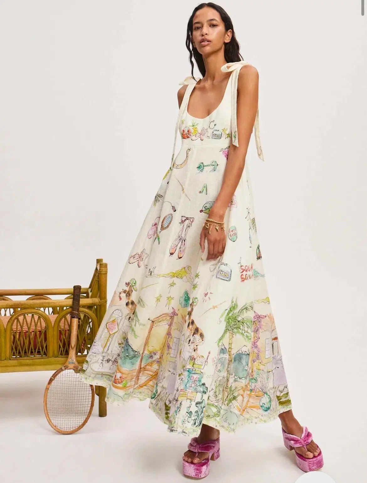 Alemais Anouk Ballet Sundress Size 8 photo 2