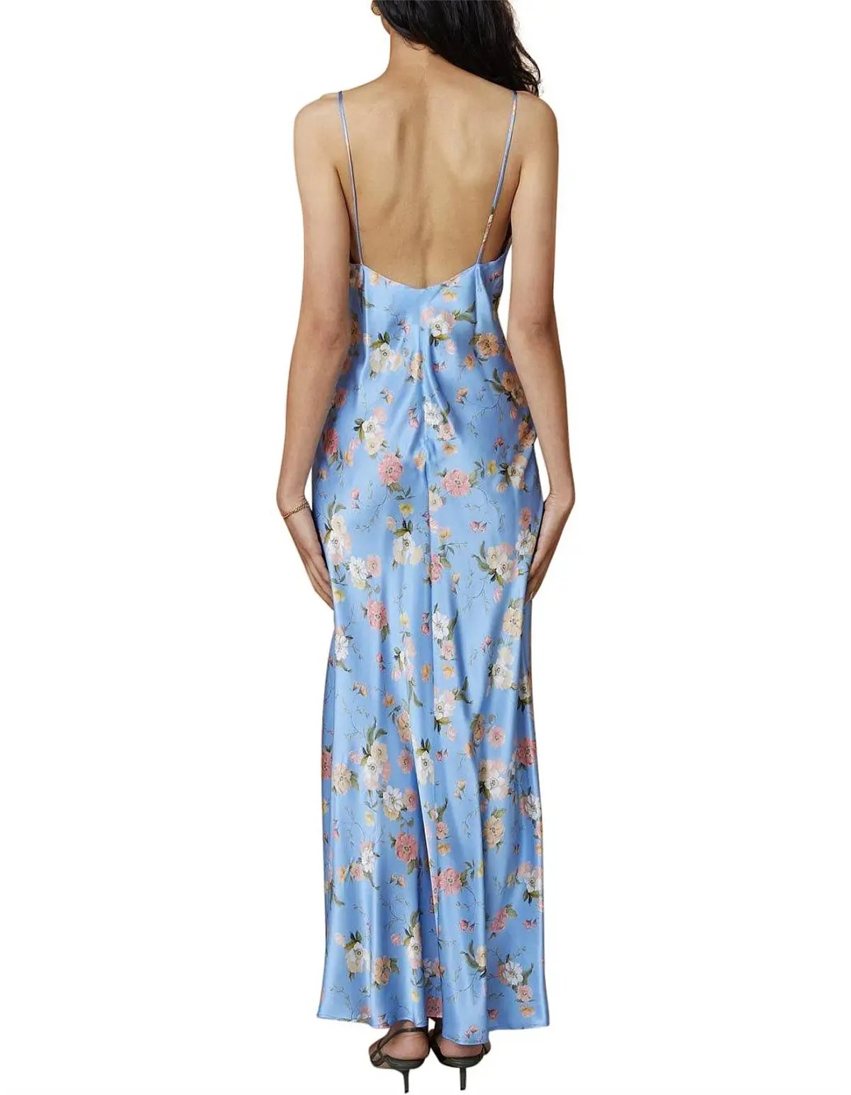 Bec & Bridge Kika Dress Blue/Floral Size 8 photo 2