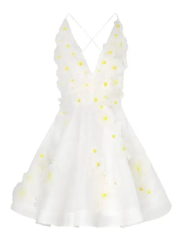 Zimmermann Matchmaker Daisy Mini Dress Size 3 / AU 14 photo 5