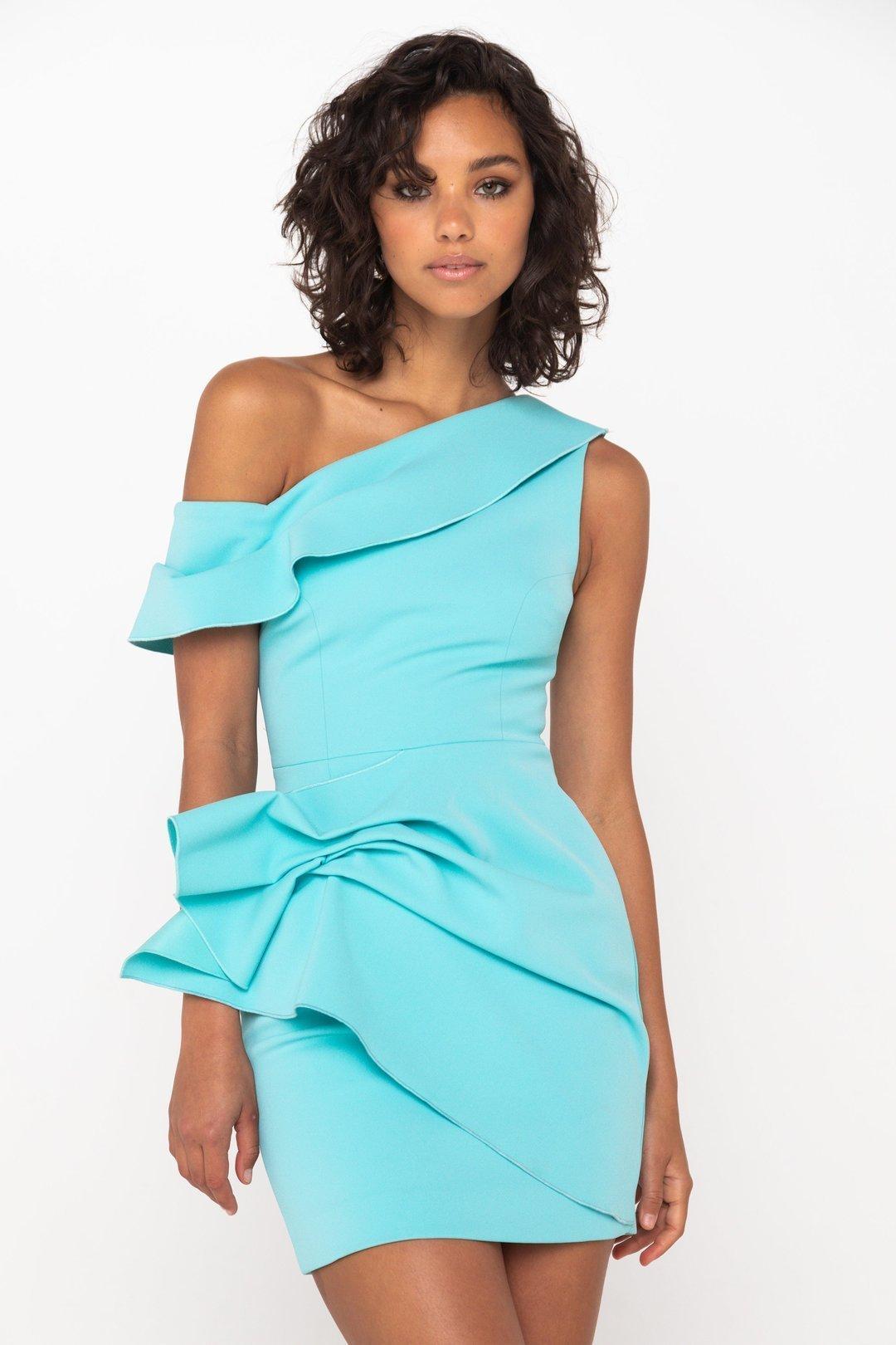 Mossman Into The Deep Dress Blue Size 8 photo 5