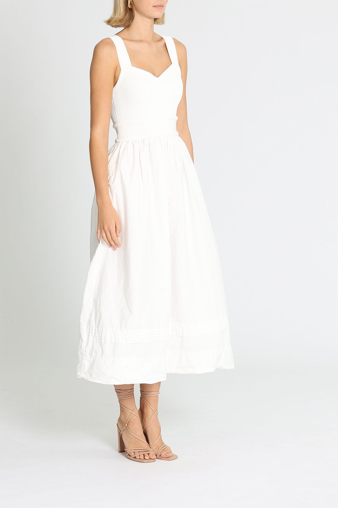 Romarin Knit Bodice Midi Dress photo 2
