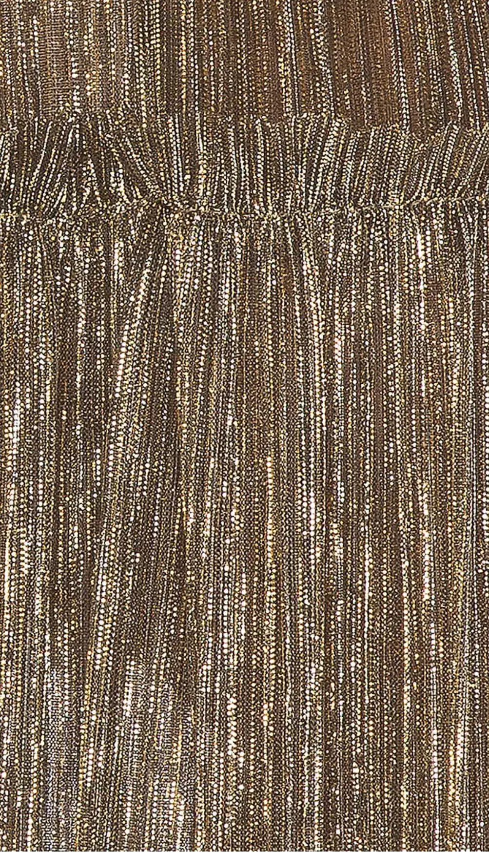 Sabina Musayev Ray Dress Gold Size 8/XS photo 4