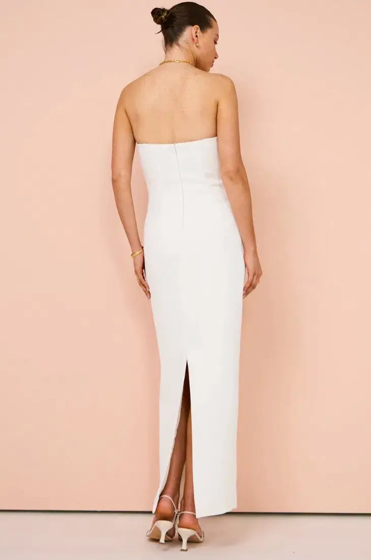 Manning Cartell Fast Forward Strapless Dress in White Size AU 8 photo 2