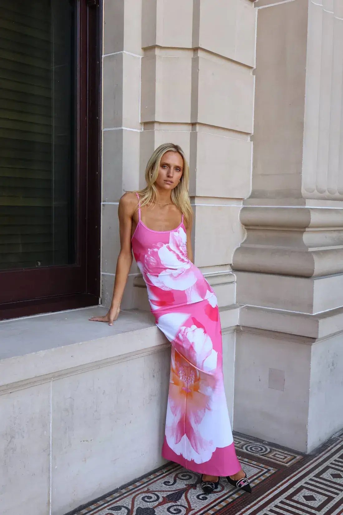 With Harper Lu Valentina Slip Dress Pink Size M / AU 10 photo 6