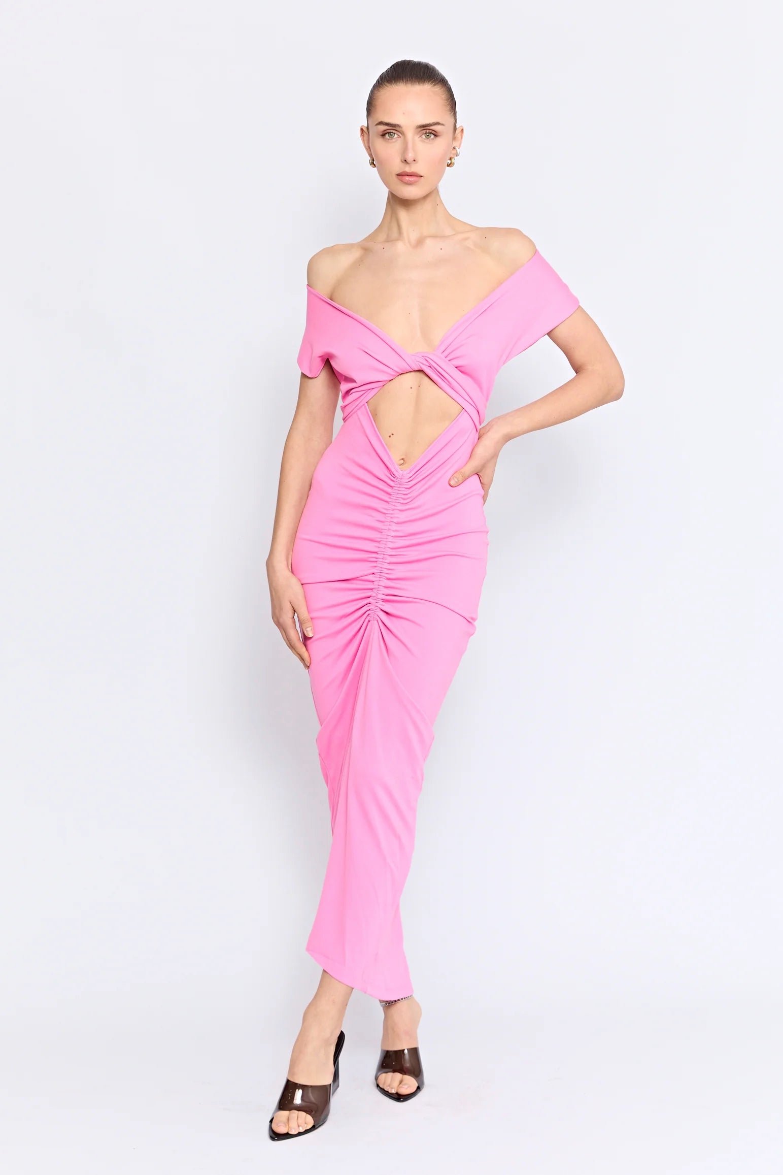 PFEIFFER RAMOS DRESS - PINK photo 2