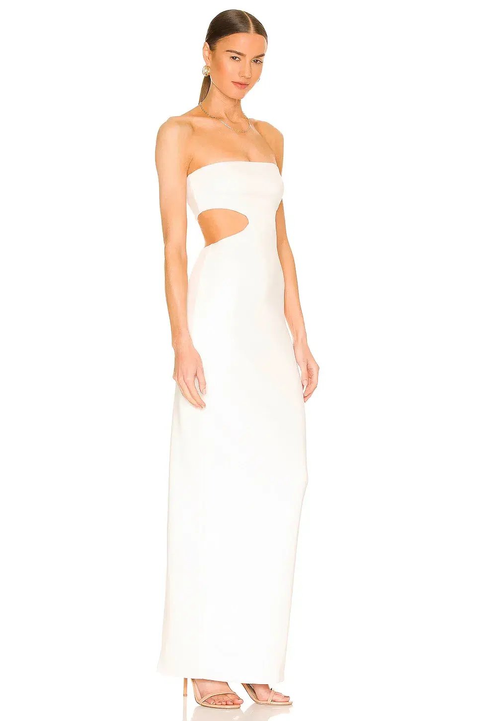 Natalie Rolt Carmen Gown White Size 0 / AU 6 photo 2