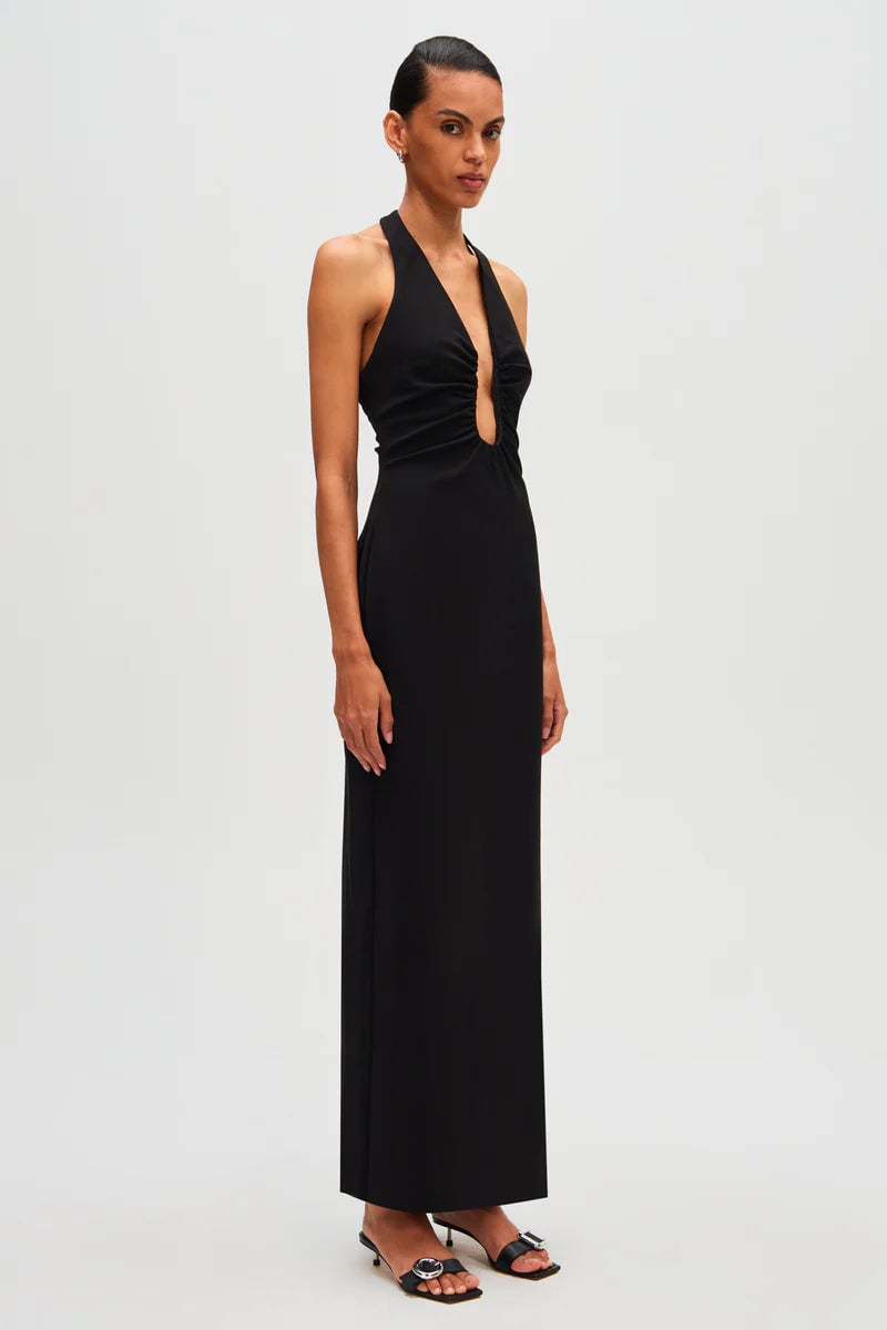 Misha Collection The Alusia Dress - Black photo 2