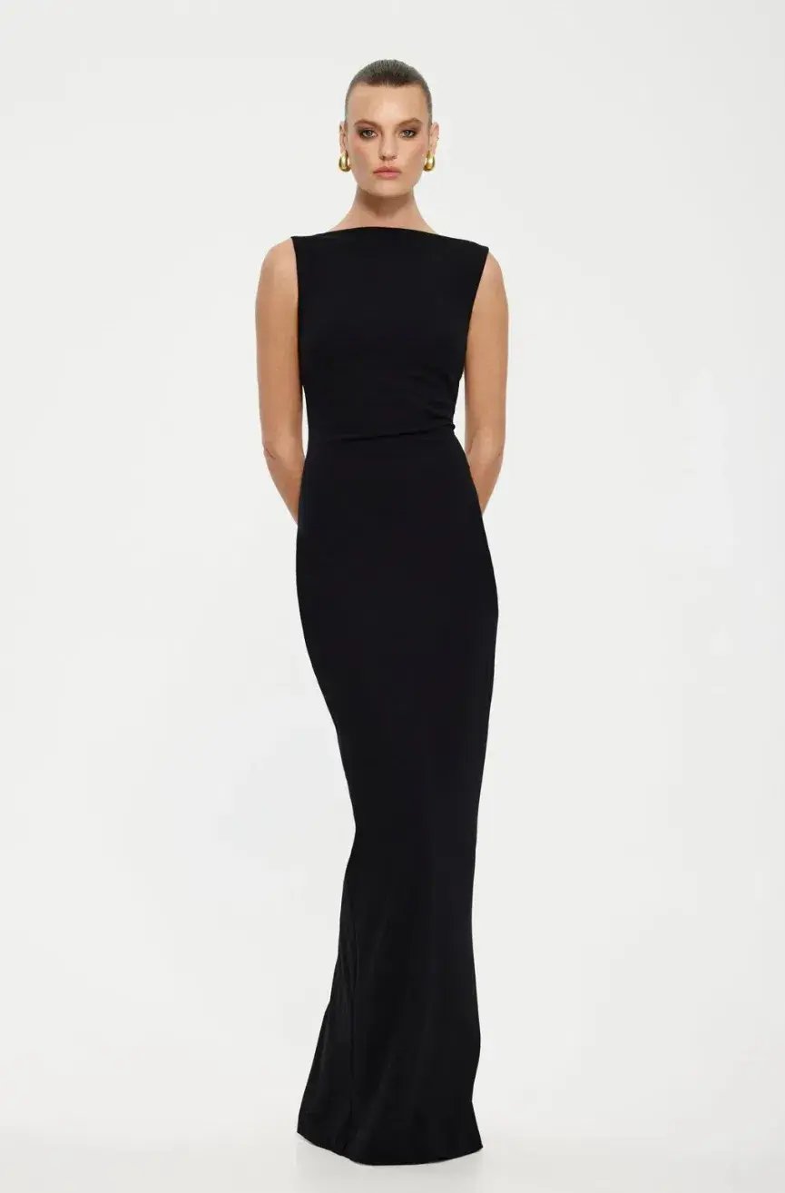 Effie Kats Verona Gown in Black Size S / AU 8 photo 4