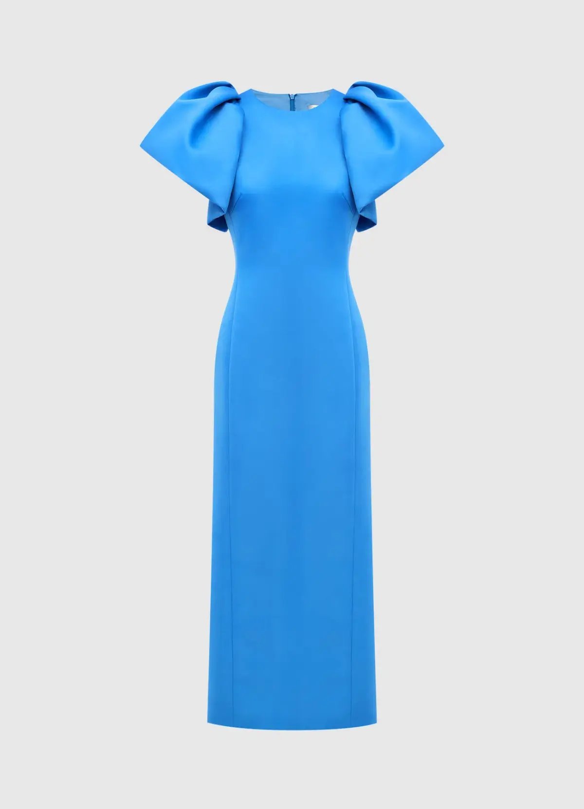 Leo Lin Lucinda Maxi Dress Steel Blue Size 8 photo 3