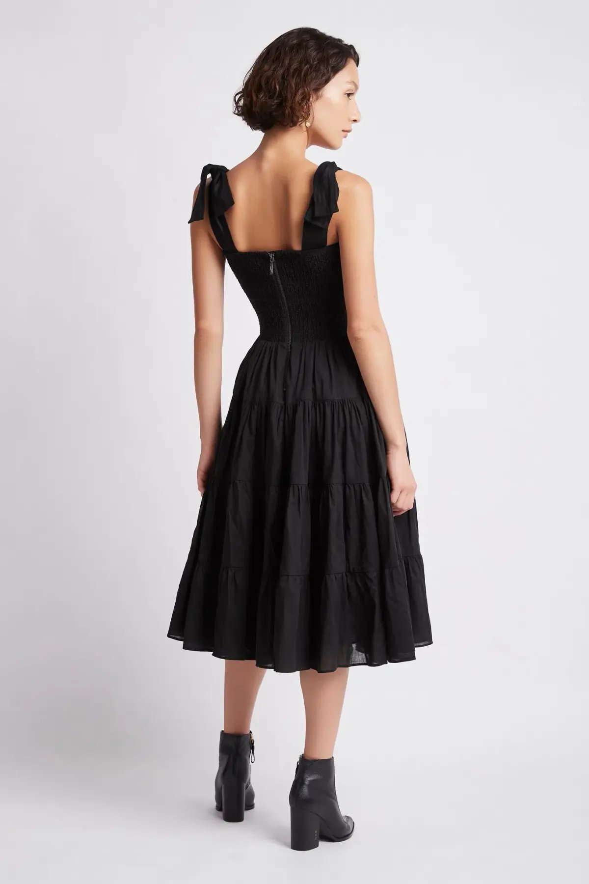 Aje Lagoon Dress Black Size 8 photo 3