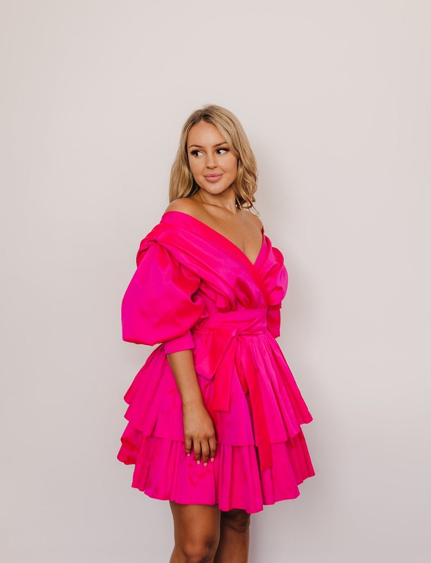 Alin Le Kal Chloe Fushia Dress photo 3