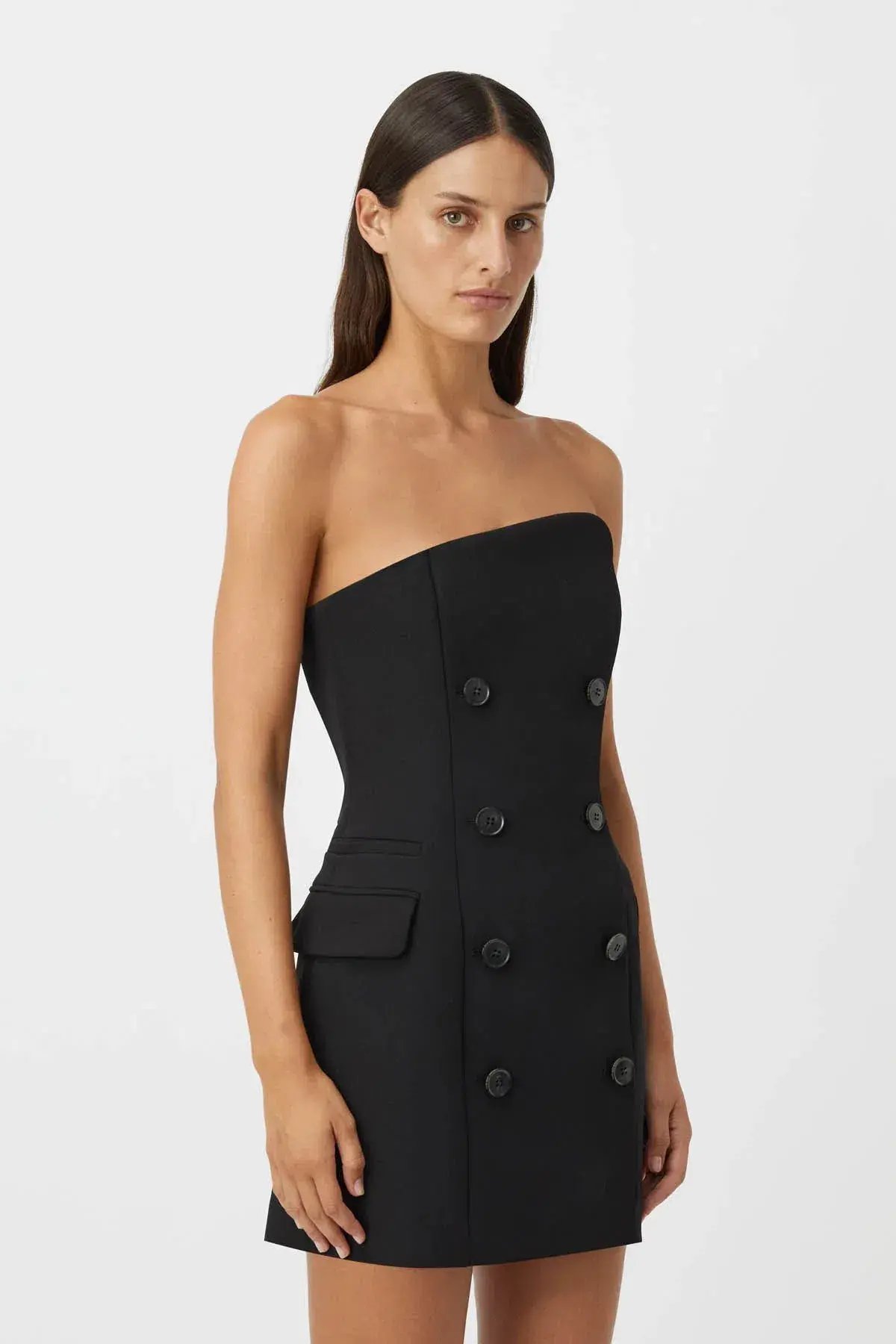Camilla & Marc Izola Mini Dress Black Size 6 photo 4