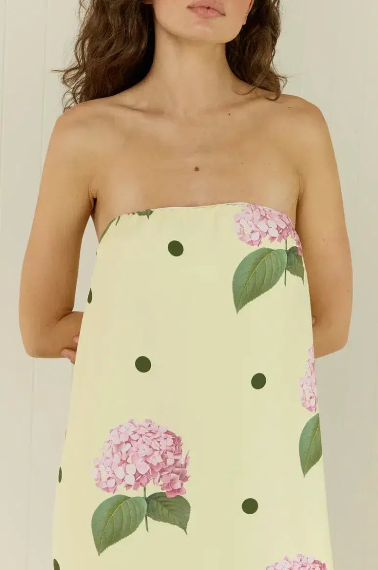 Alessia Dress Yellow Size 10 photo 4