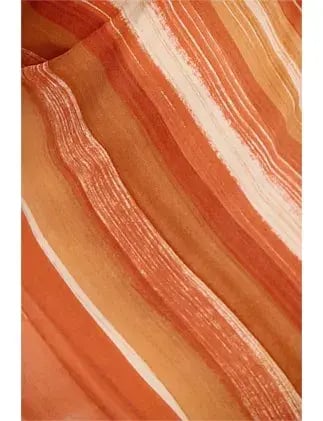 Significant Other Patrice Halter Mini Dress in Sherbet Stripe Size AU 10 photo 4