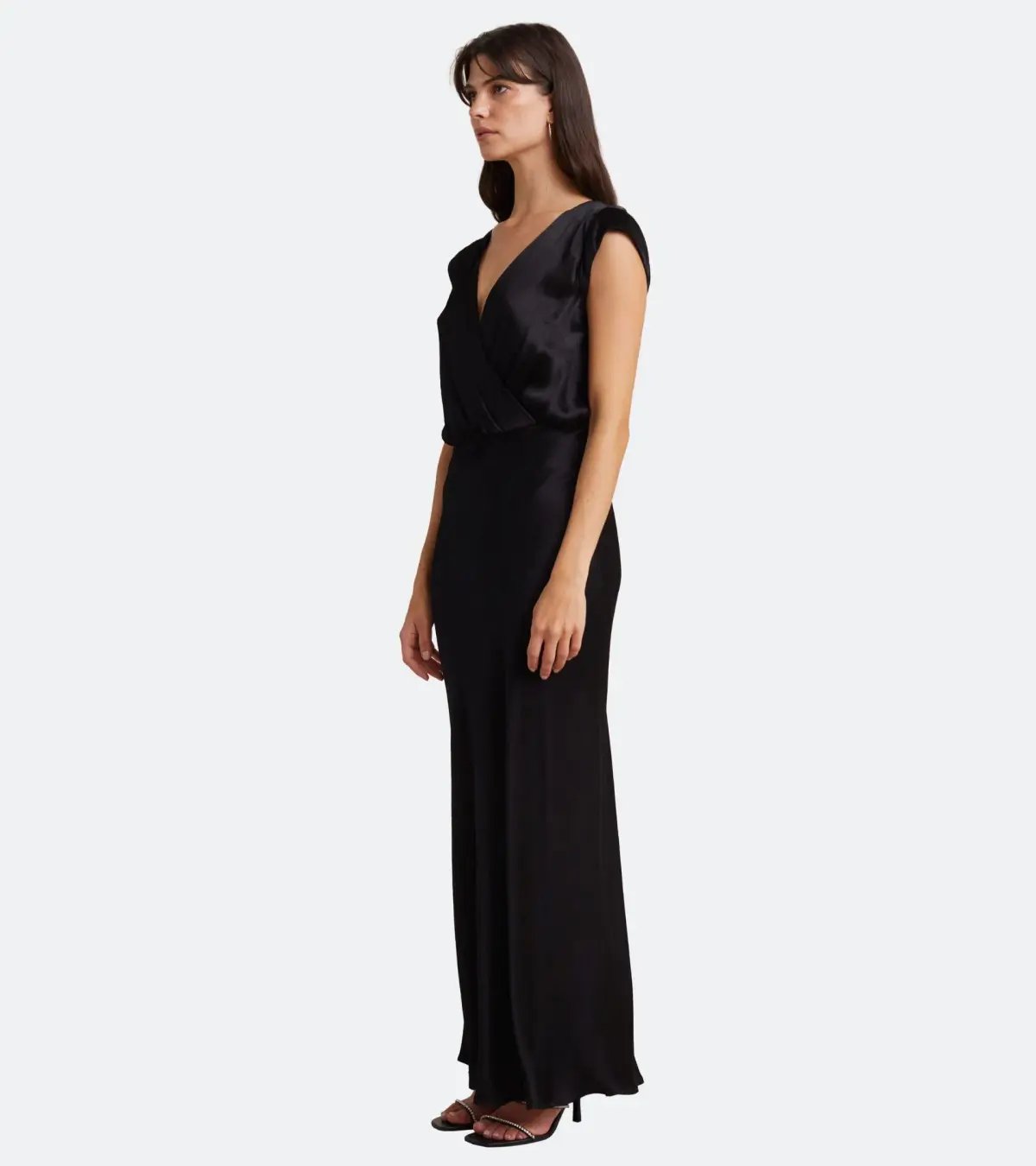 Bec & Bridge Moon Dance Maxi Dress Black Size 10 photo 2