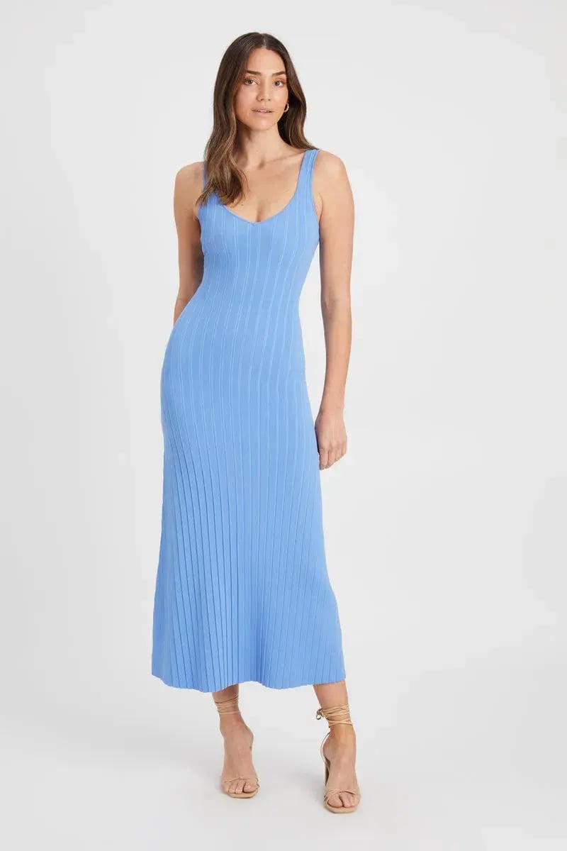 Kookai Stirling Strap Dress Blue Size 10 photo 3