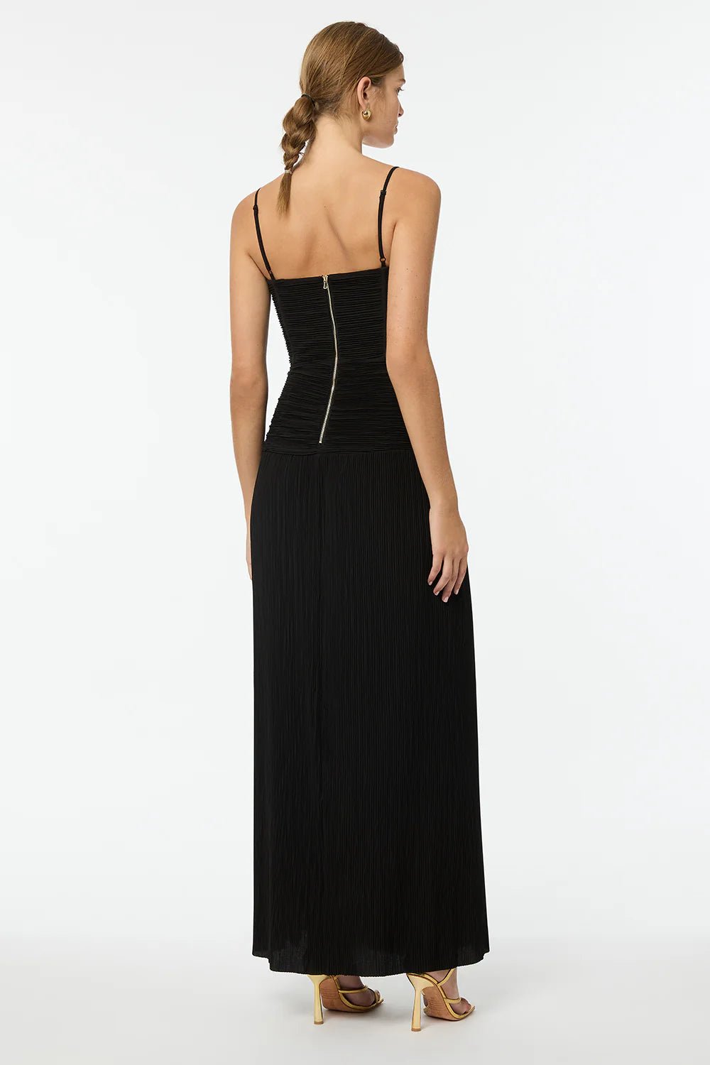 MANNING CARTELL DOUBLE TIME PLEAT DRESS - BLACK photo 8