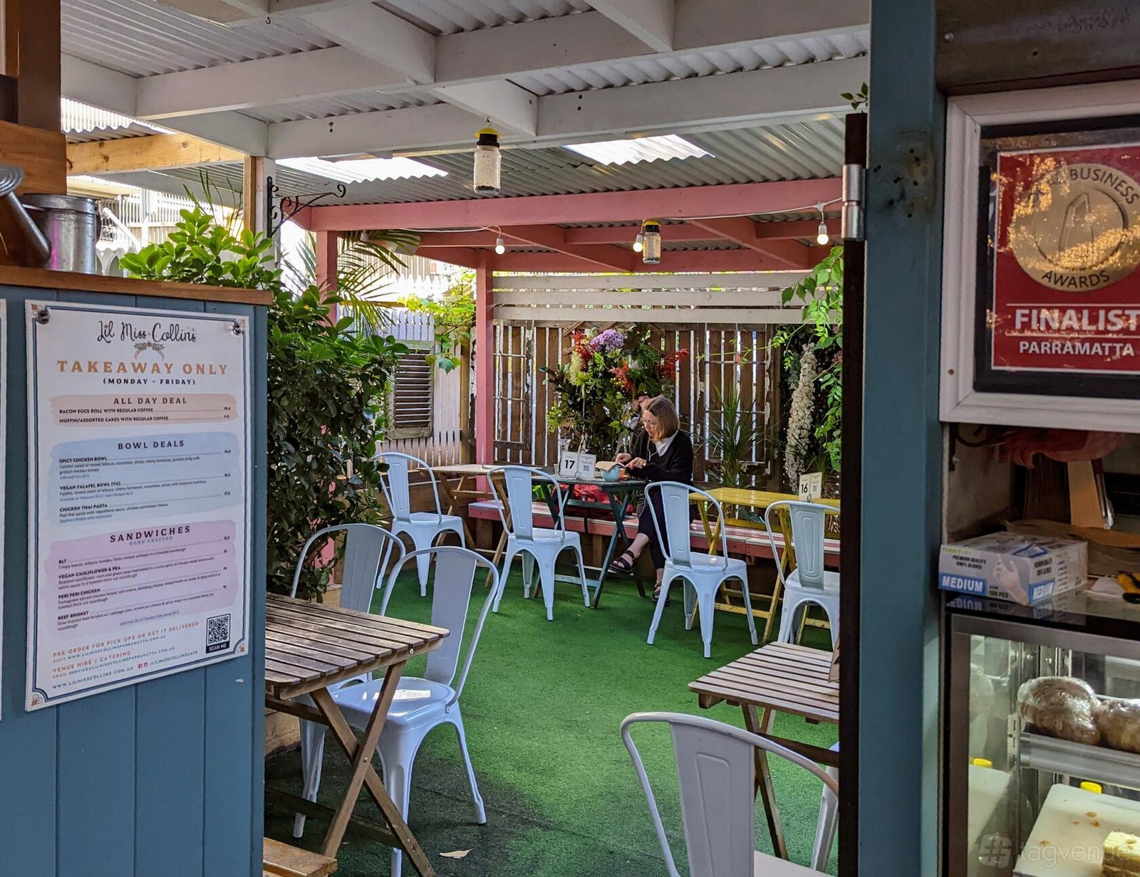 Garden at Lil Miss Collins Café Parramatta photo 12
